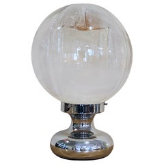 Mazzega Murano - Handblown Glass Sphere Table Lamp