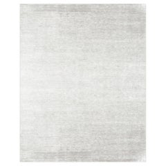 Mehraban Solid Design Bamboo Silk Rug Dar