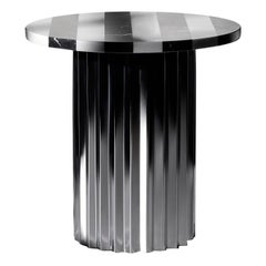 Säulen-Loungetisch mit Marmor 40 von Lisette Rützou