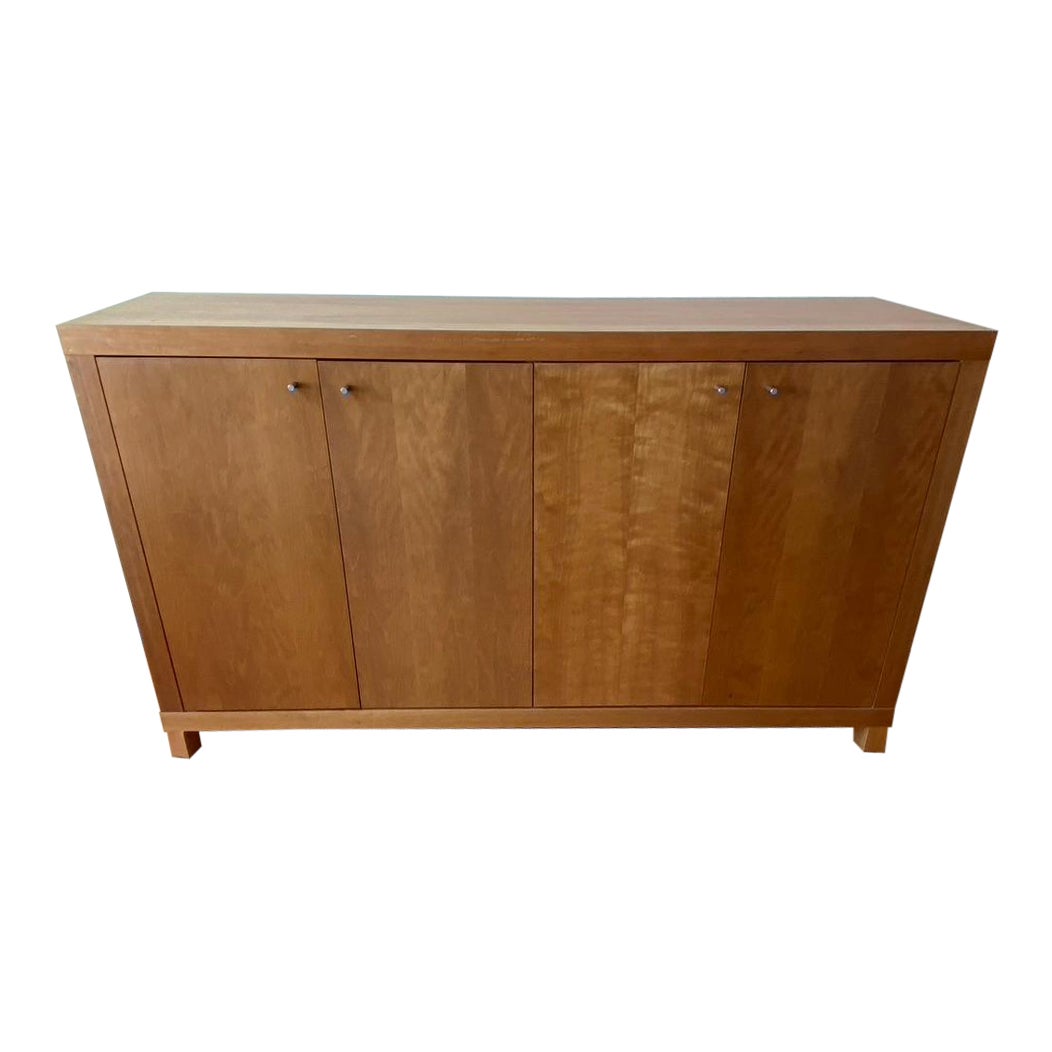 Midcentury Handmade Maple Buffet/Sideboard For Sale at 1stDibs