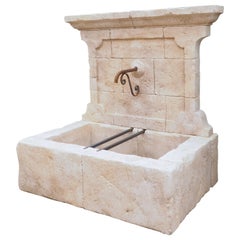 Limestone Wall Fountain from the Vaucluse, Provence, France