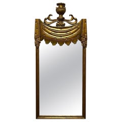 Used Hollywood Regency Grosfeld House Wall / Console / Pier Mirror, Draper Style