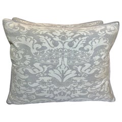 Pair of Fortuny Corona Patterned Pillows