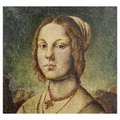 Portrait of a Young Woman, Central Italy End 16th Century