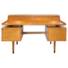 Biscayne-Schreibtisch mit schwebender Platte von Drexel aus der Mitte des Jahrhunderts, um 1960