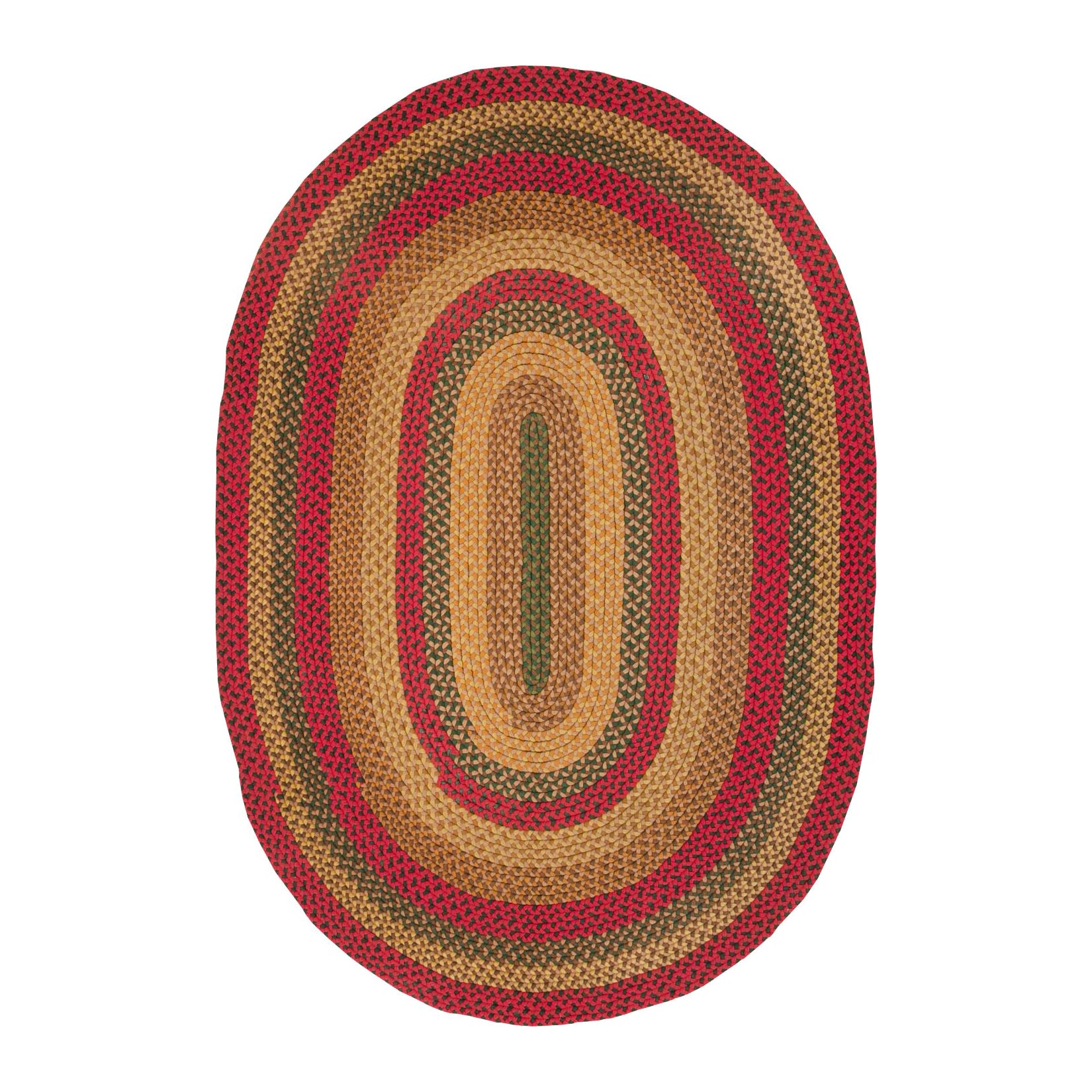 Galerie Shabab Collection Mid-20th Century American Braided Room Size Carpet