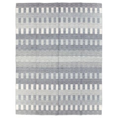 Galerie Shabab Collection Contemporary Turkish Flatweave Room Size Carpet