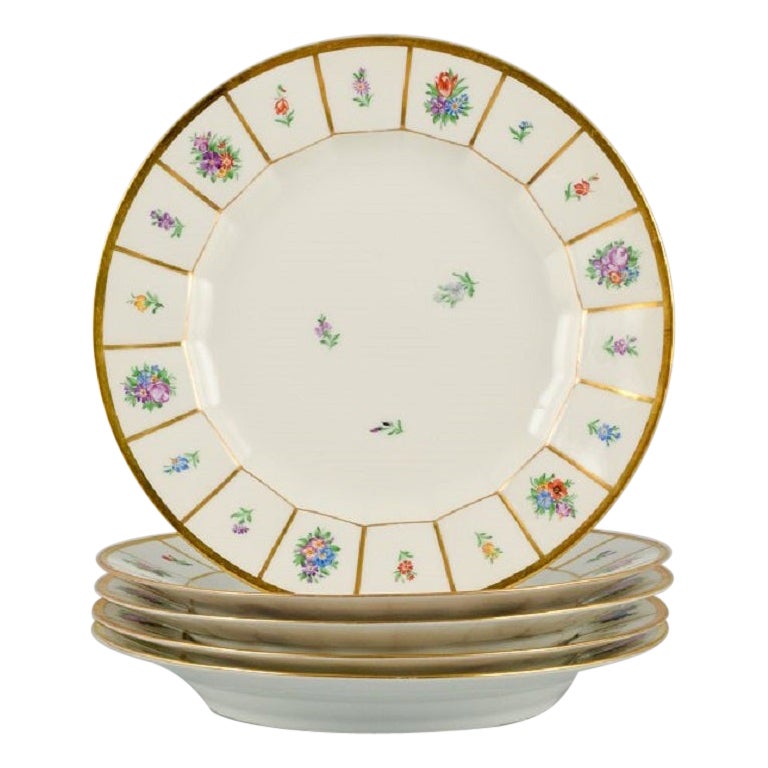 Royal Copenhagen Henriette, Cinque Piatti da Cena