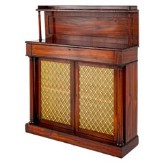 Regency Chiffonier Rosewood Used Sideboard