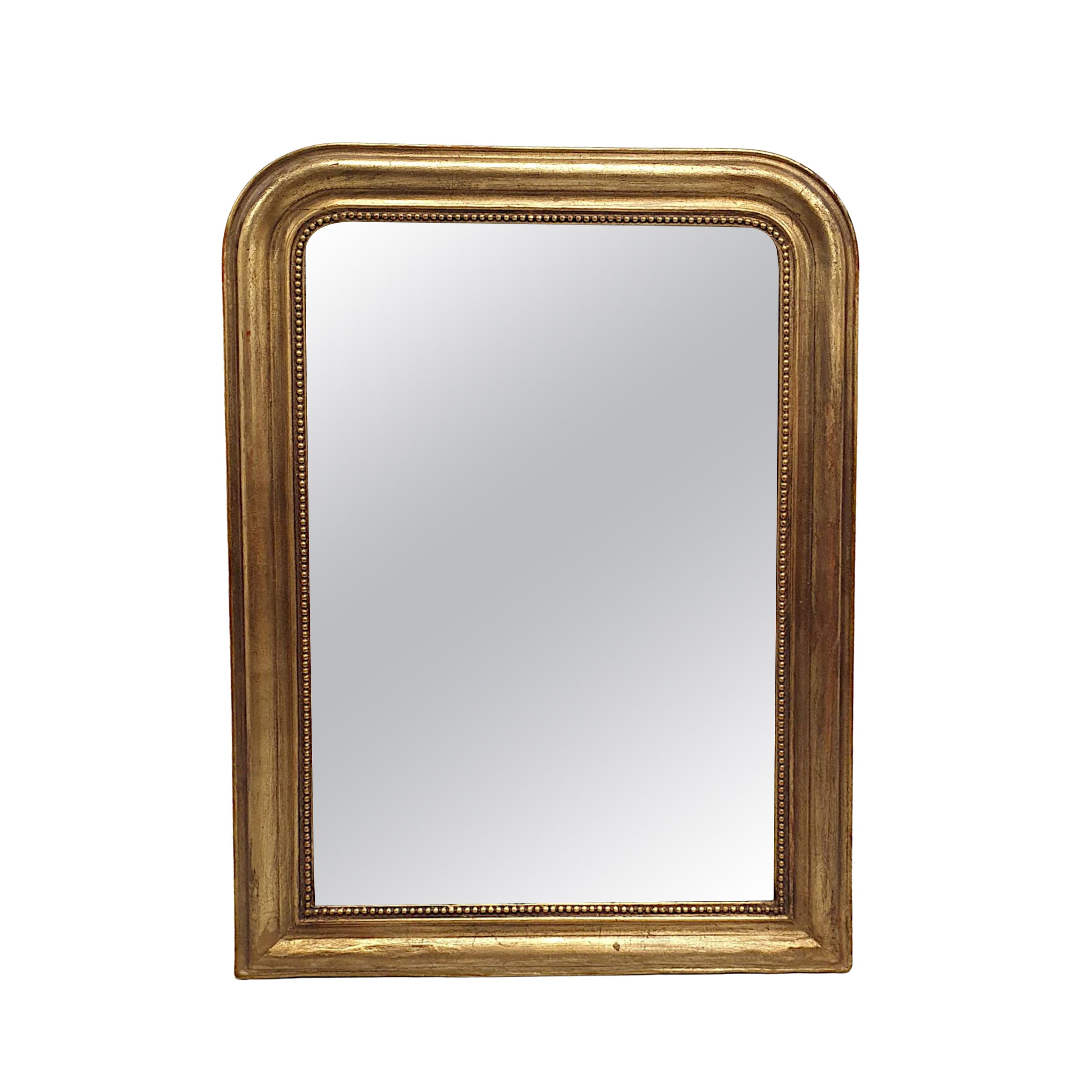Lovely 19th Century Giltwood Hall or Bathroom Mirror For Sale