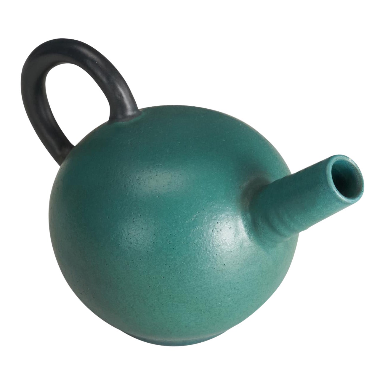 Andersson & Johansson, Kettle, Stoneware, Sweden, 1940s For Sale