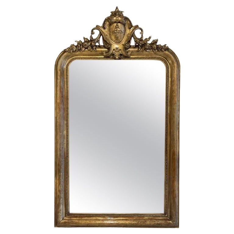 19th Century Louis Philippe Mirror SKU  #180 For Sale
