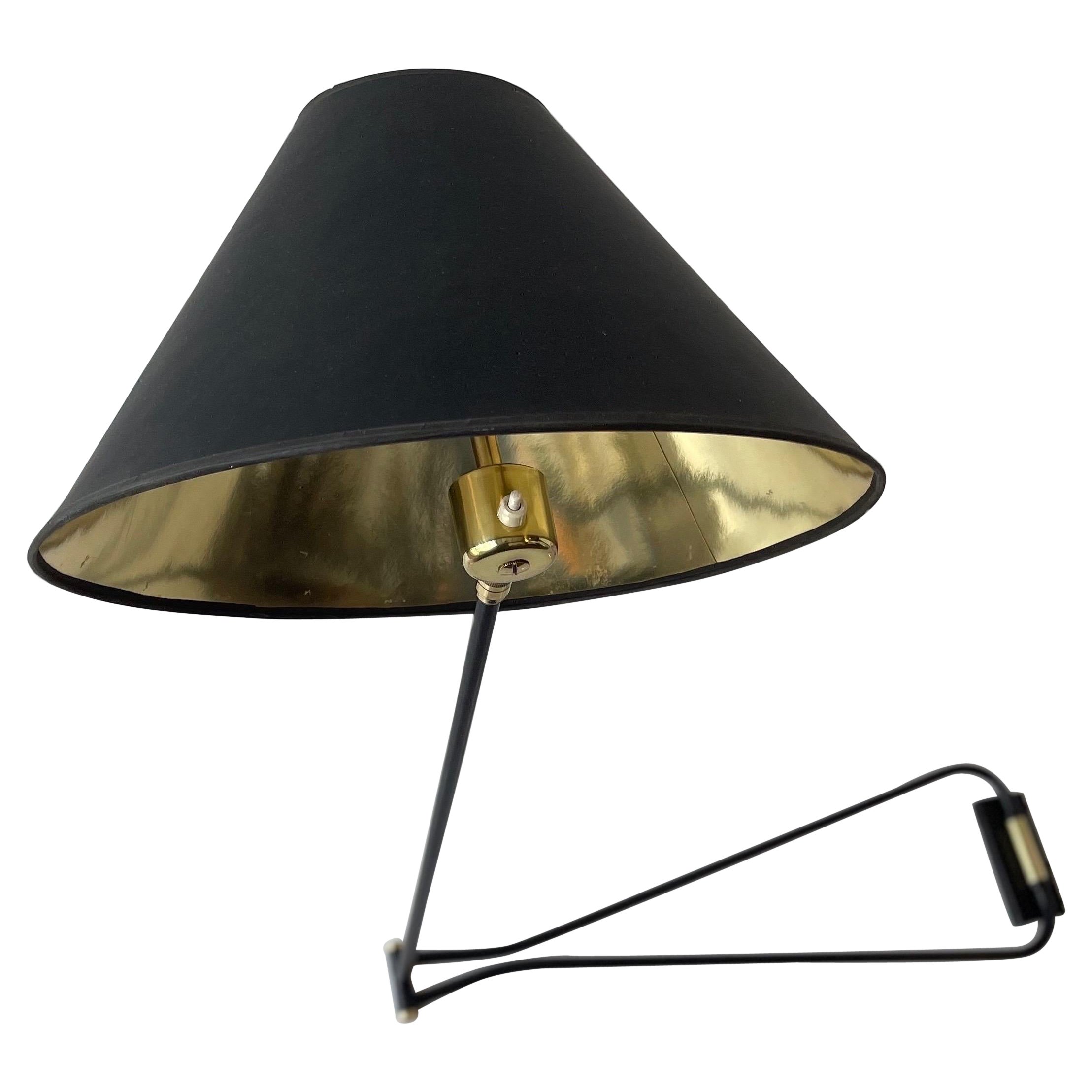 Huge Maison Lunel Rétractable Sconce, France , circa 1950 For Sale