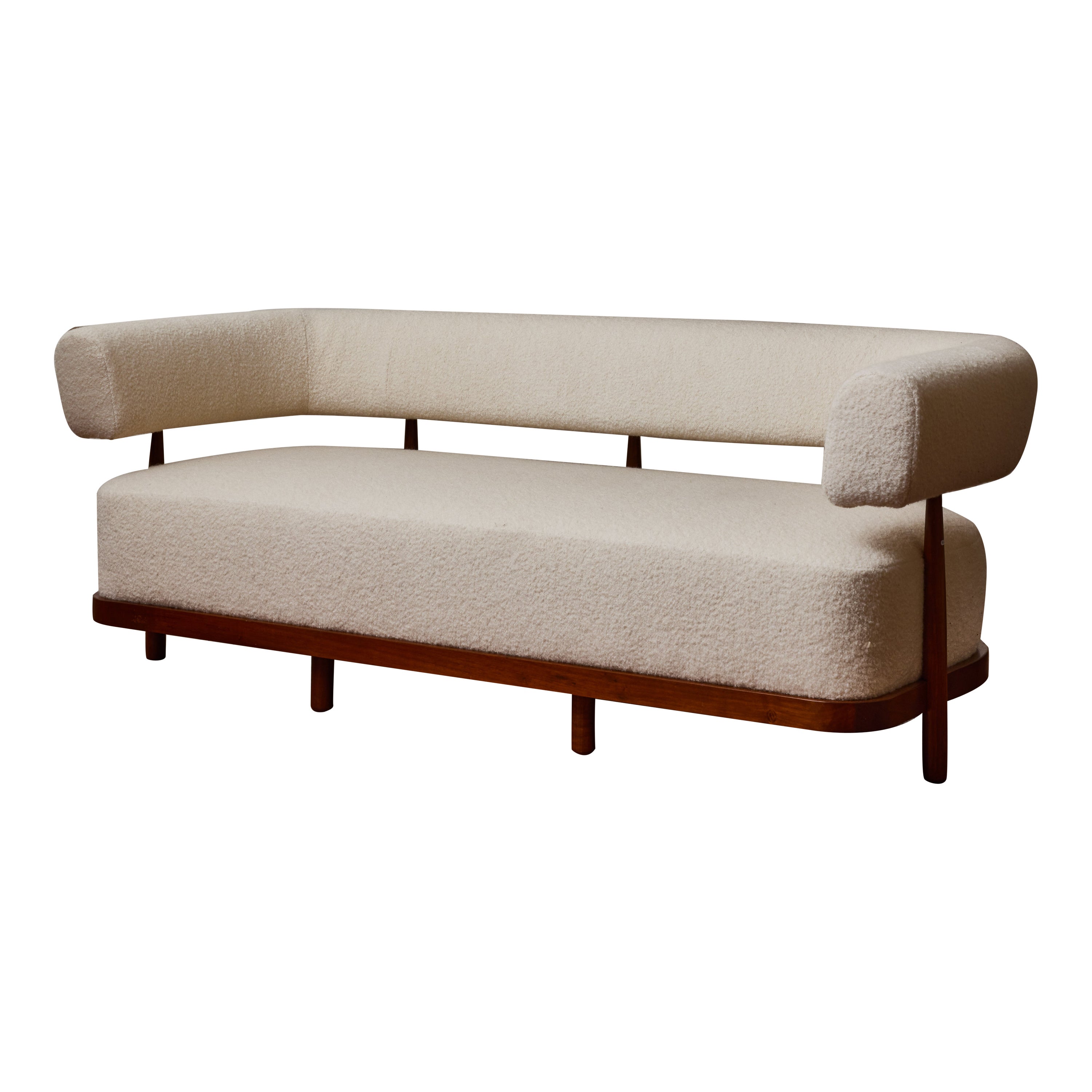 Holz-Sofa von Studio Glustin im Angebot