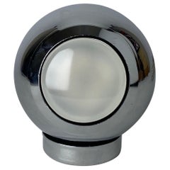 Mid-Century Modern Chrome Eyeball Table Lamp