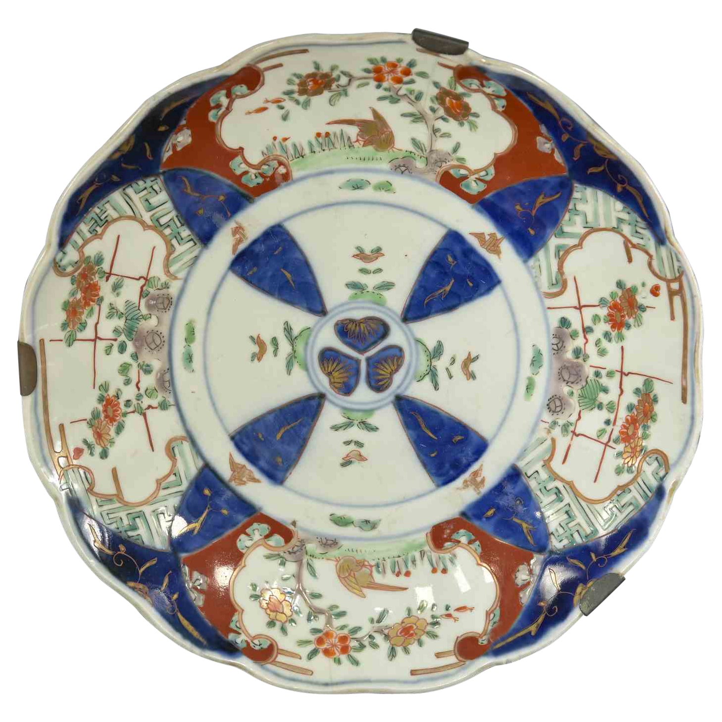Chinese Ceramic Plate, Late 19th Century