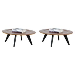 Retro Charles and Ray Eames Pair of Coffee Tables