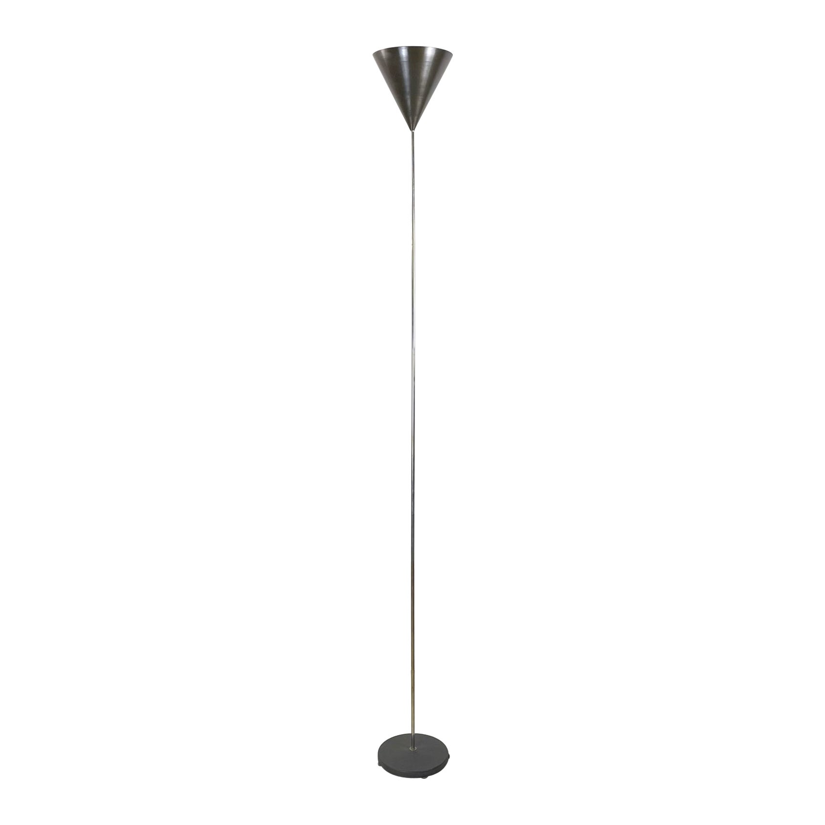 Italian Midcentury Floor Lamp Imbuto by Caccia Dominioni for Azucena, 1960s