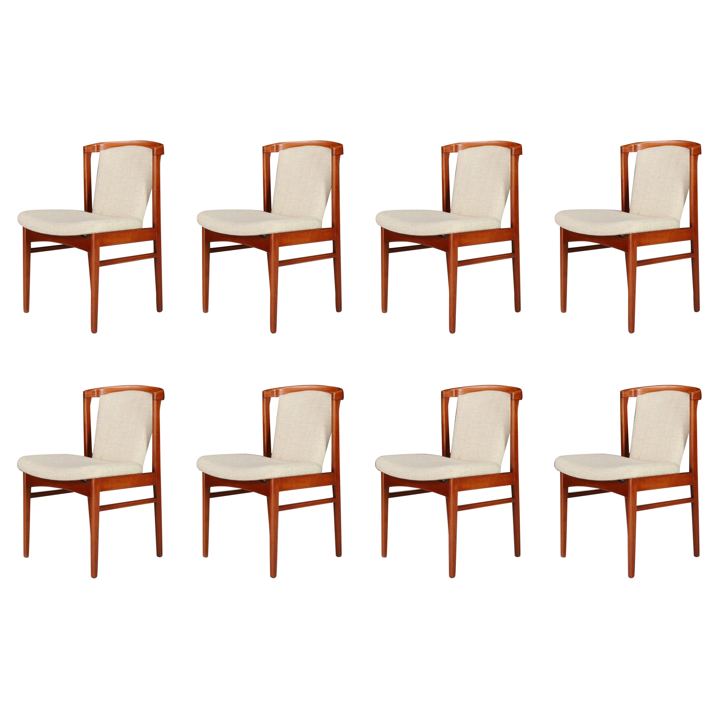 Erik Buch Dining Chairs for Orum Mobler, Denmark, 1960s For Sale