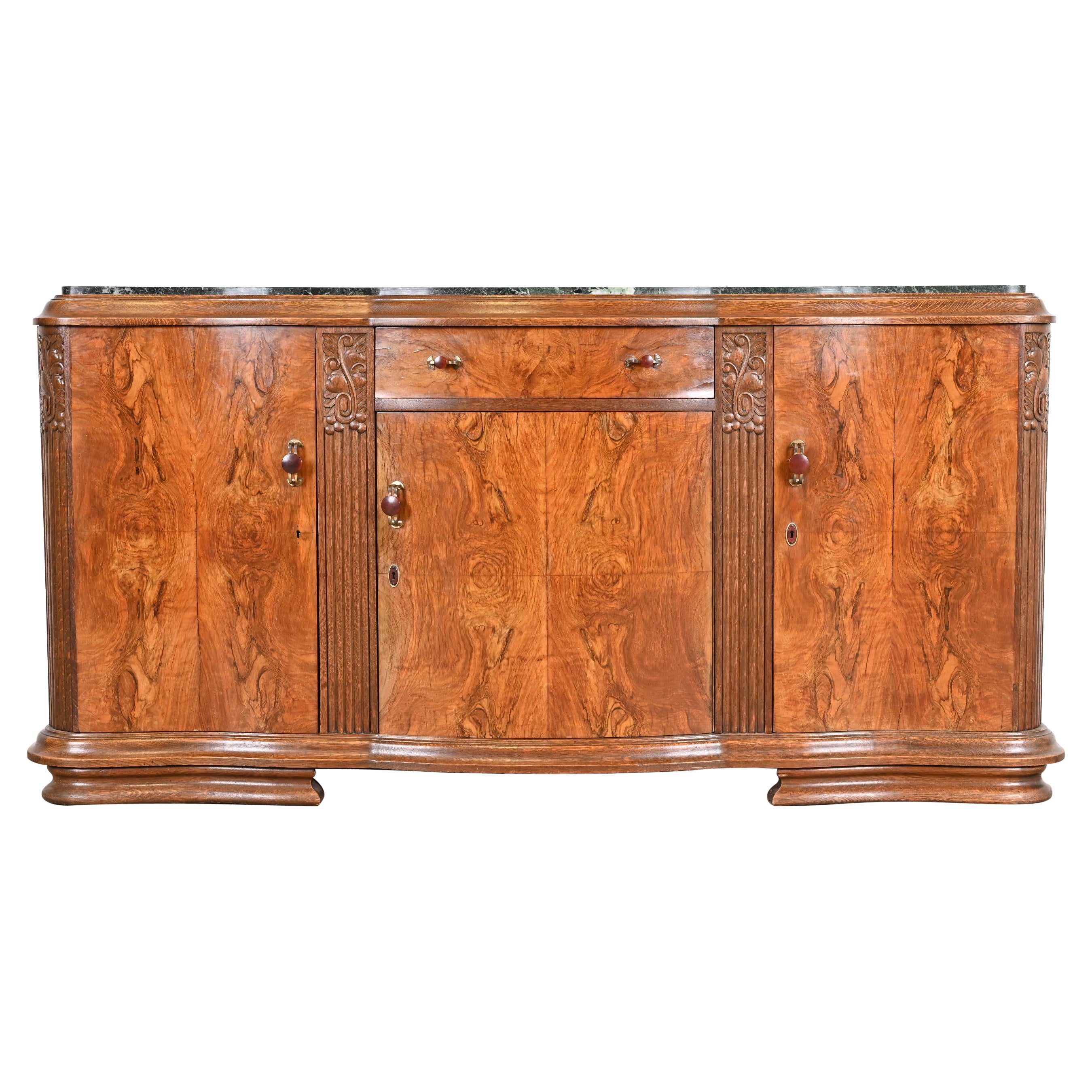 Large and Luxurious French Art Deco Buffet, 1930s at 1stDibs 1940s buffet