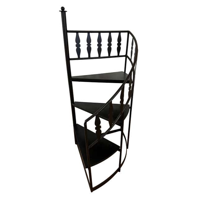 Spiral Library Steps at 1stDibs