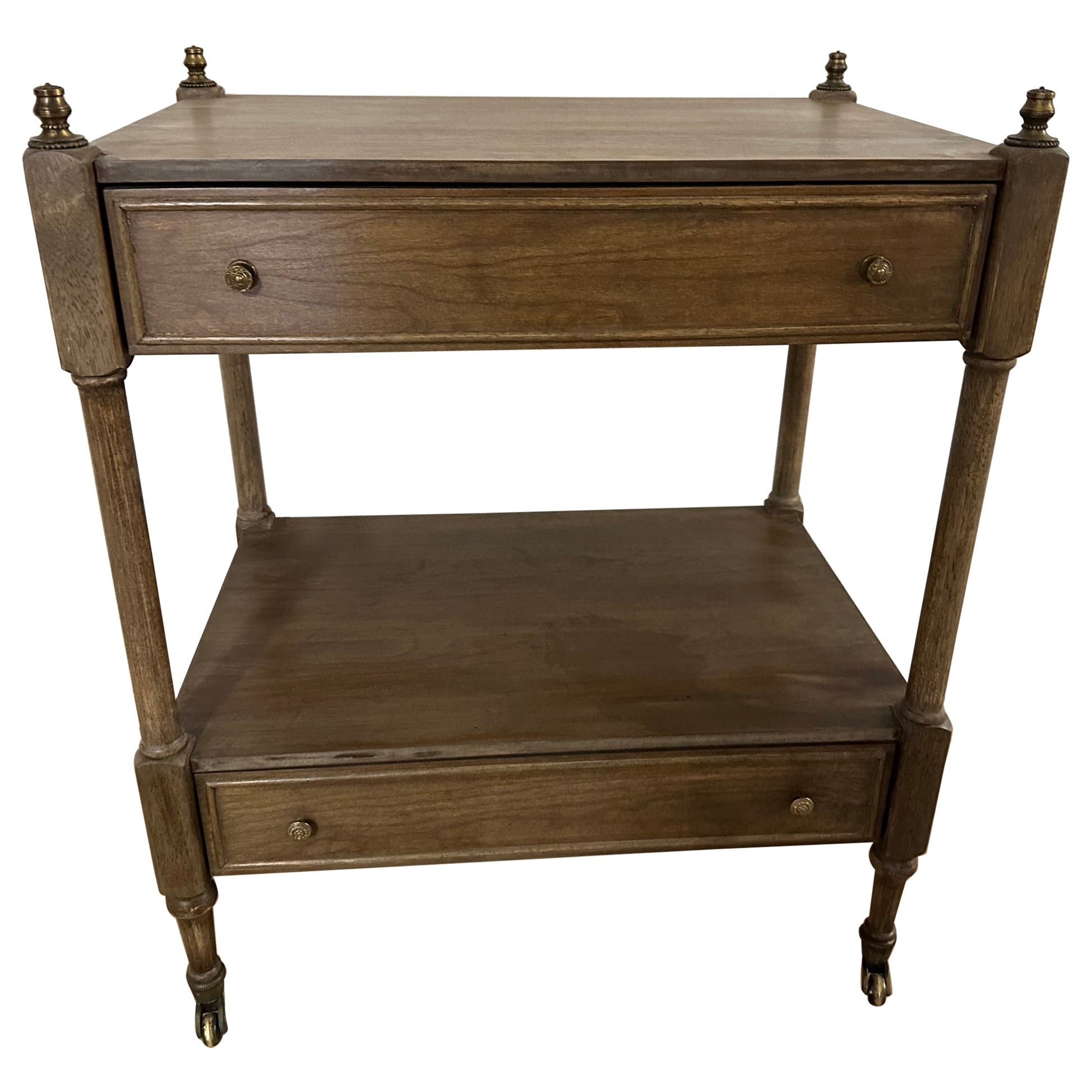 Regency Style Side Table or Nightstand For Sale