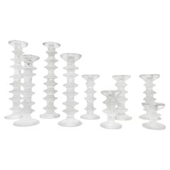 20th Century Finnish Festivo Set of Nine Vintage Candlesticks by Timo Sarpaneva