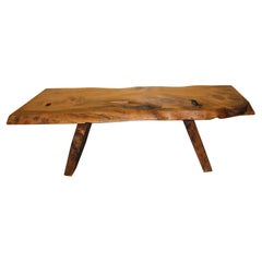 Retro Live Edge Coffee Table