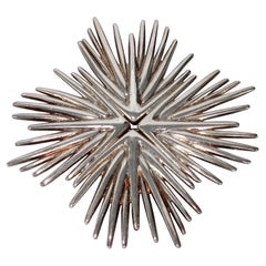Christofle Silver Brooch Pendant Palmaceae Serie, Designed by Michele Oka Doner