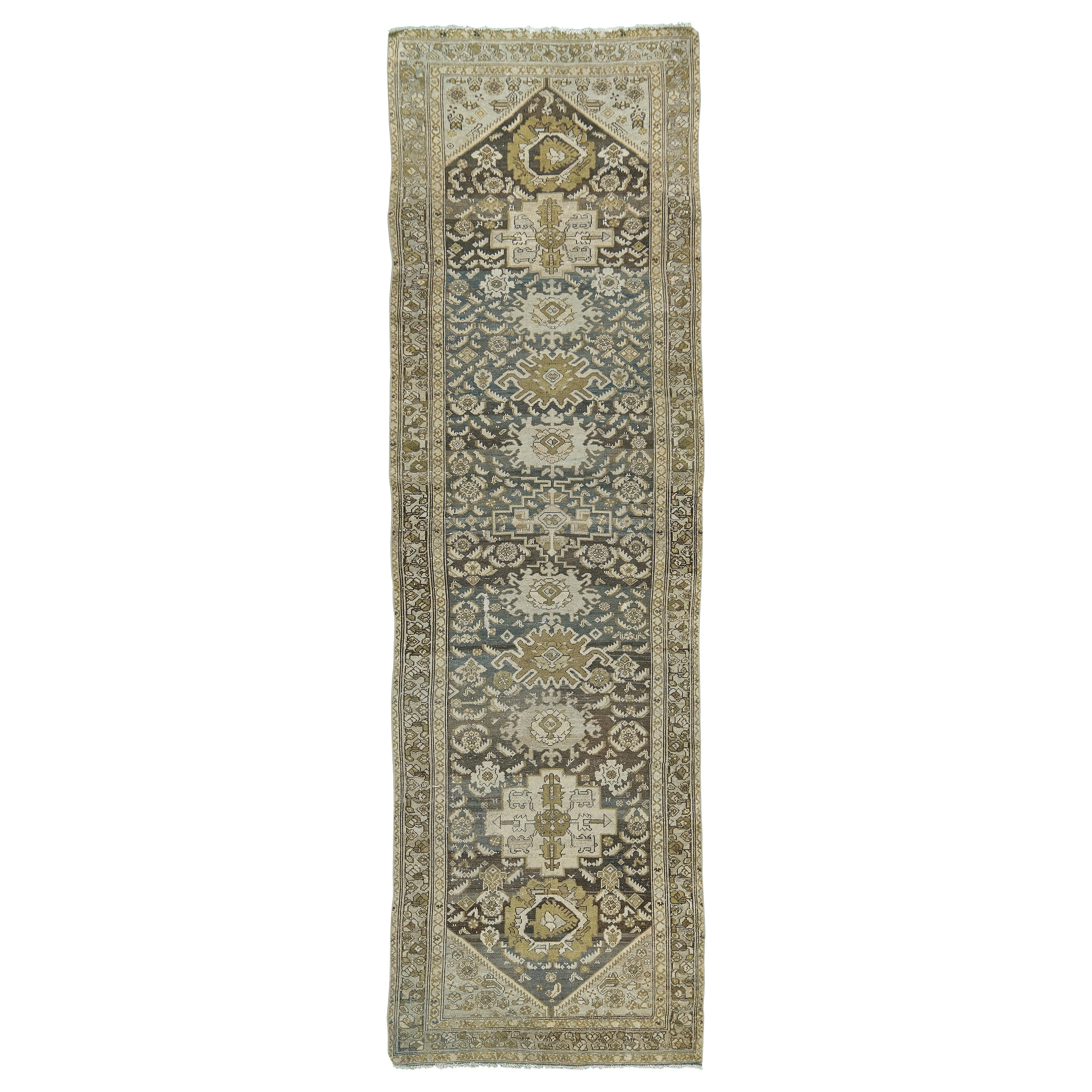 Antique Persian Malayer Runner 26039 For Sale