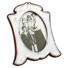 Antique George V Sterling Silver Photograph Frame (1910)