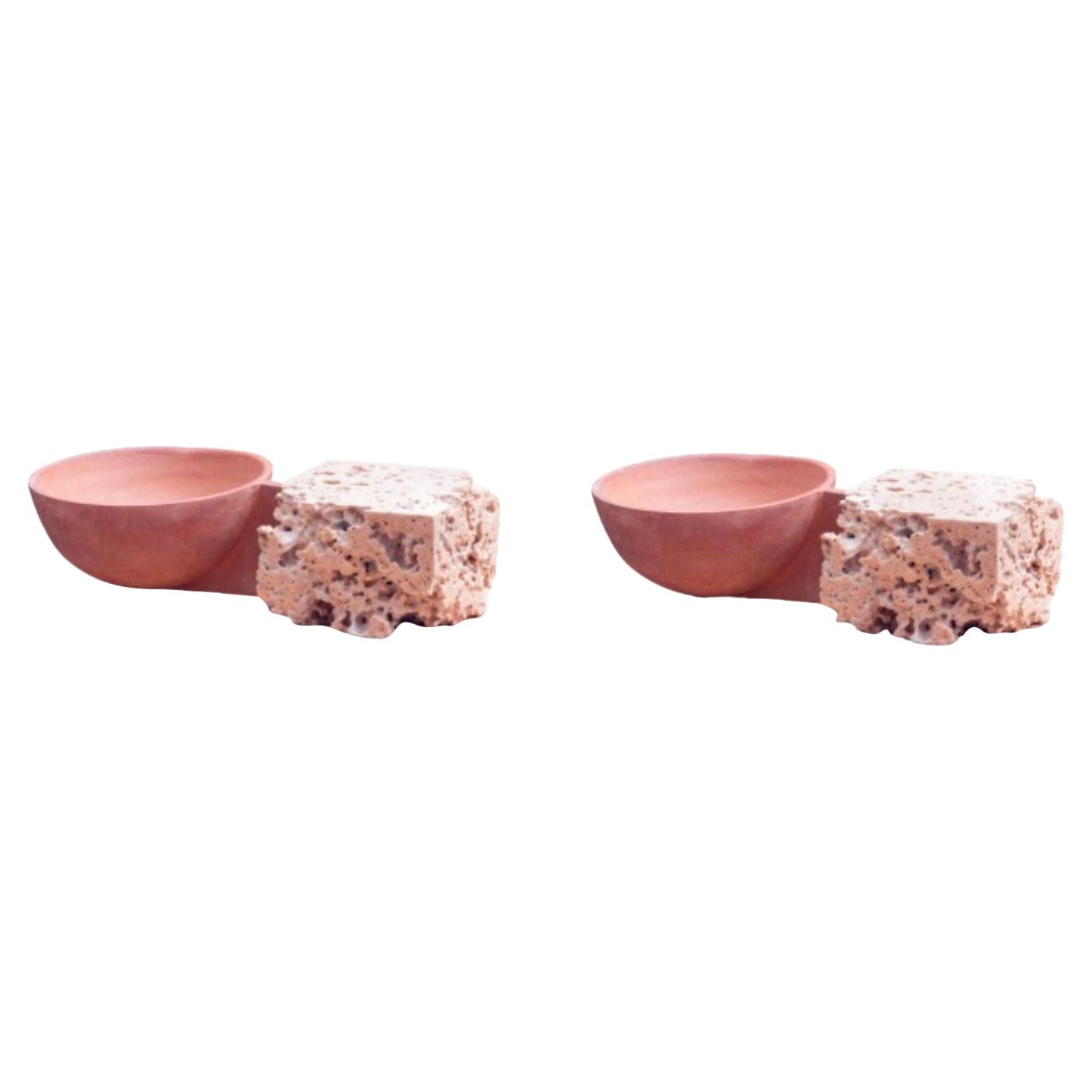 Set of 2 Single Bowls by Turbina For Sale