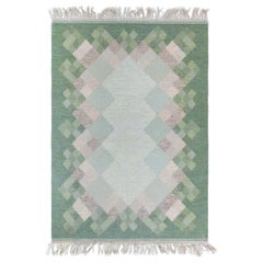 "Opal" - Swedish Flat Woven Rug by Brita Svefors