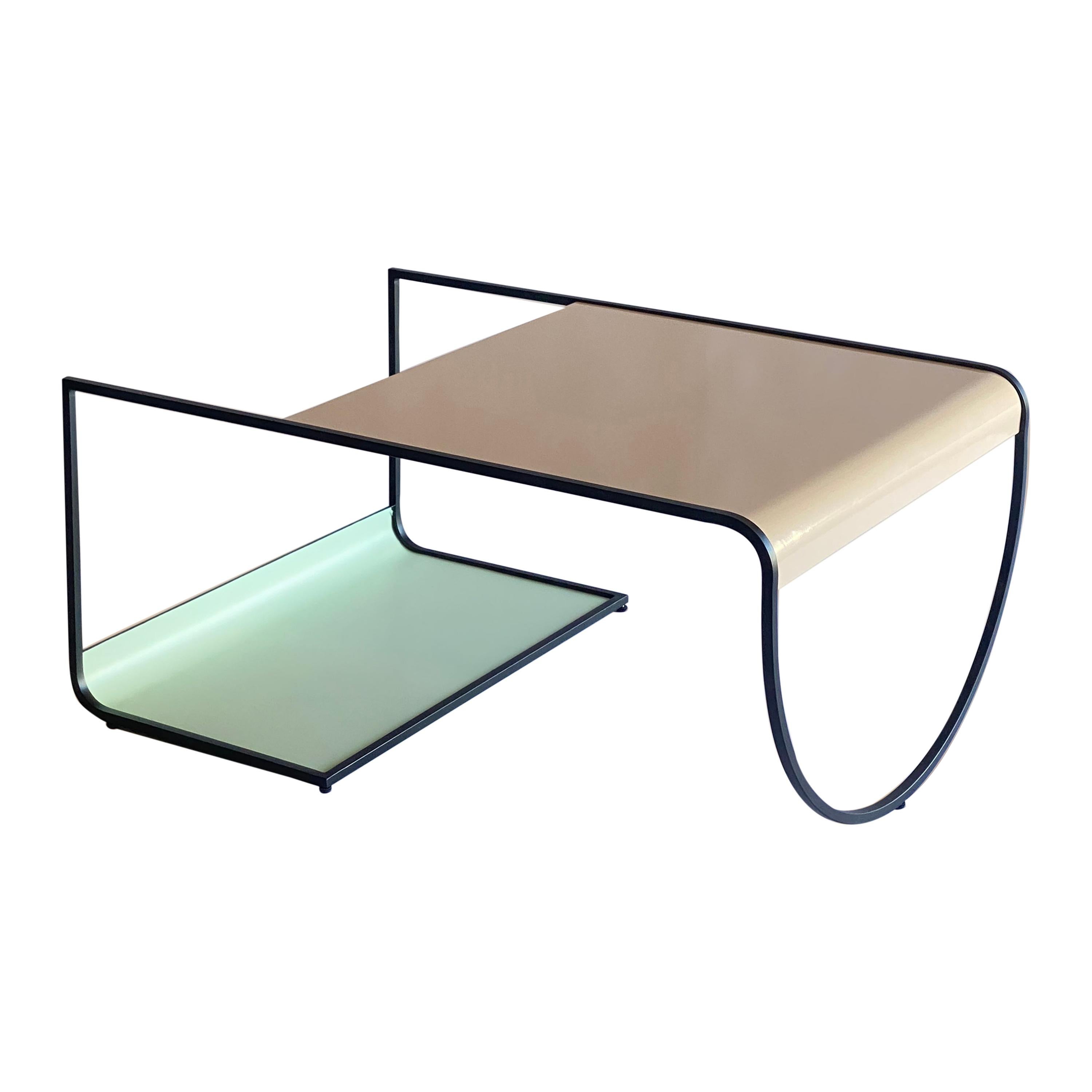 Steel SW Coffee Table by Soft-Geometry For Sale