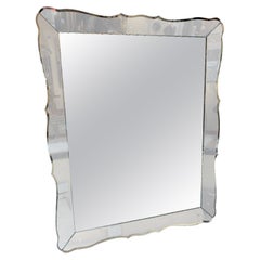 Large French Etched Mirror