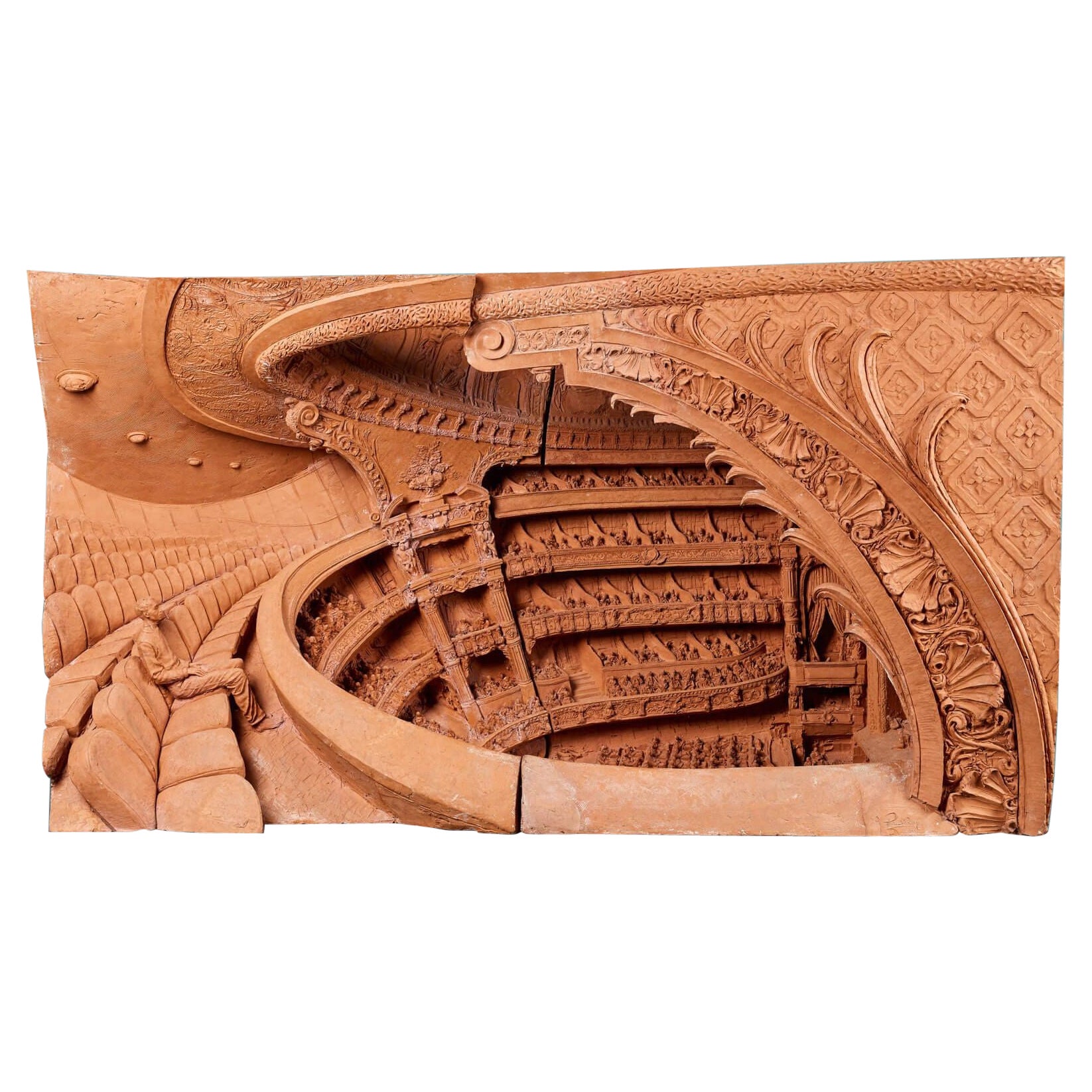 Scultura del Teatro dell'Opera di Paul Day