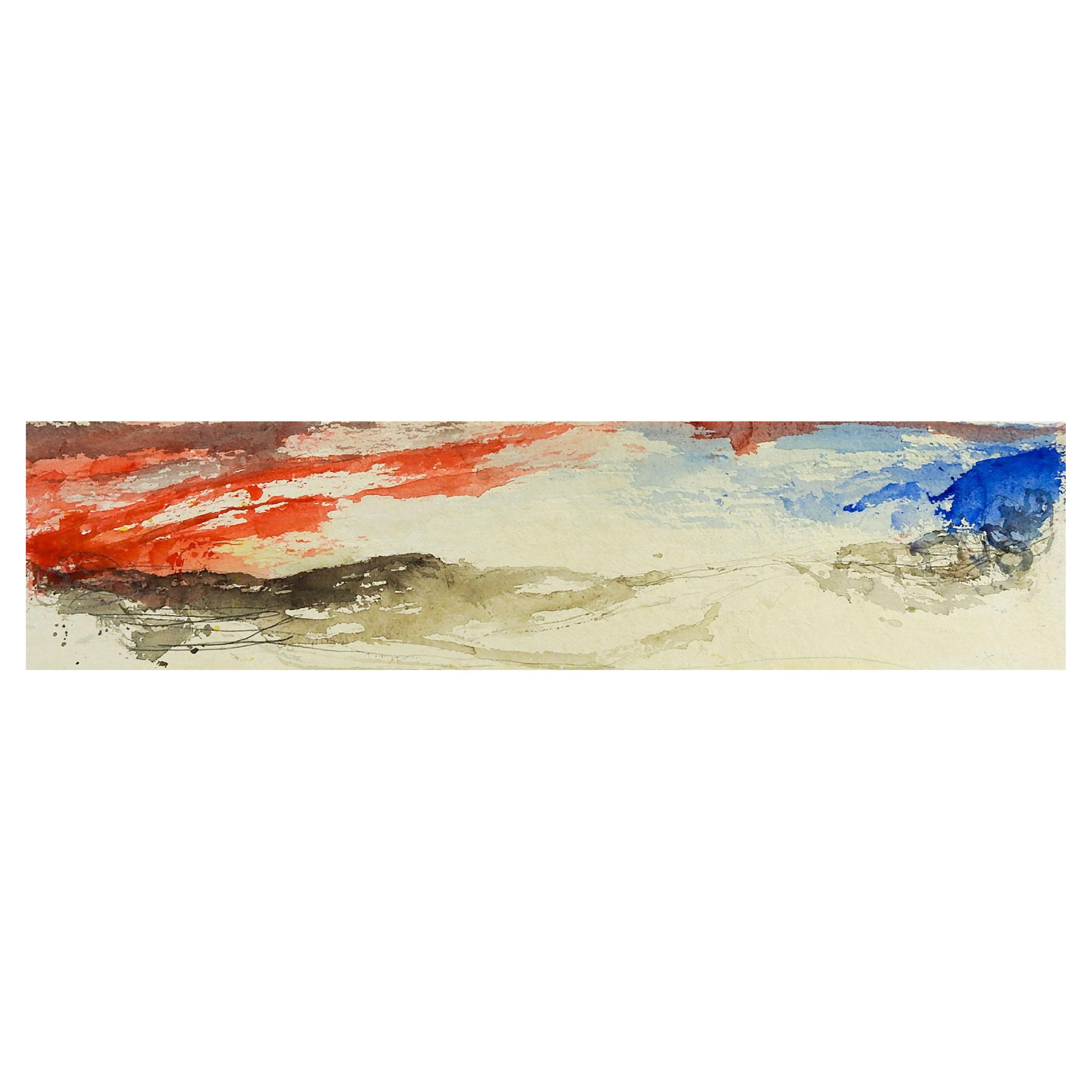 Peinture de paysage abstraite de George Turner en vente