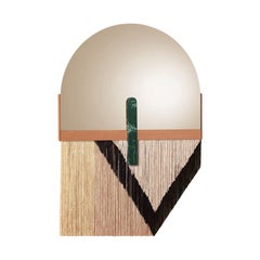 Souk Mirror Black, Guatemala Green with Bronze Mirror and Polished