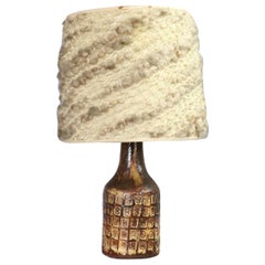 Mid-century French Ceramic Lamp by Olivier Pettit, Vallauris, 1960s Pottery