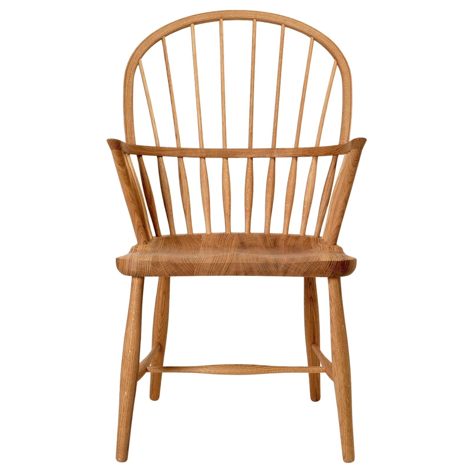 Silla "FH38 Windsor" de Frits Henningsen en roble aceitado para Carl Hansen & Son