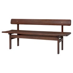 Banco Børge Mogensen 'BM0699 Asserbo' en eucalipto aceitado para Carl Hansen & Son