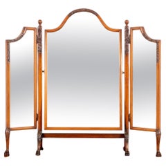 Queen Anne Triple Mirror, Dressing Mirrors