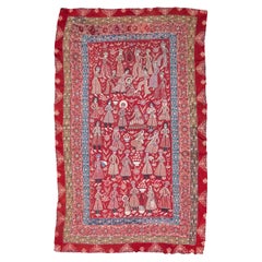 Rasht Embroidery Rug, c. 1900