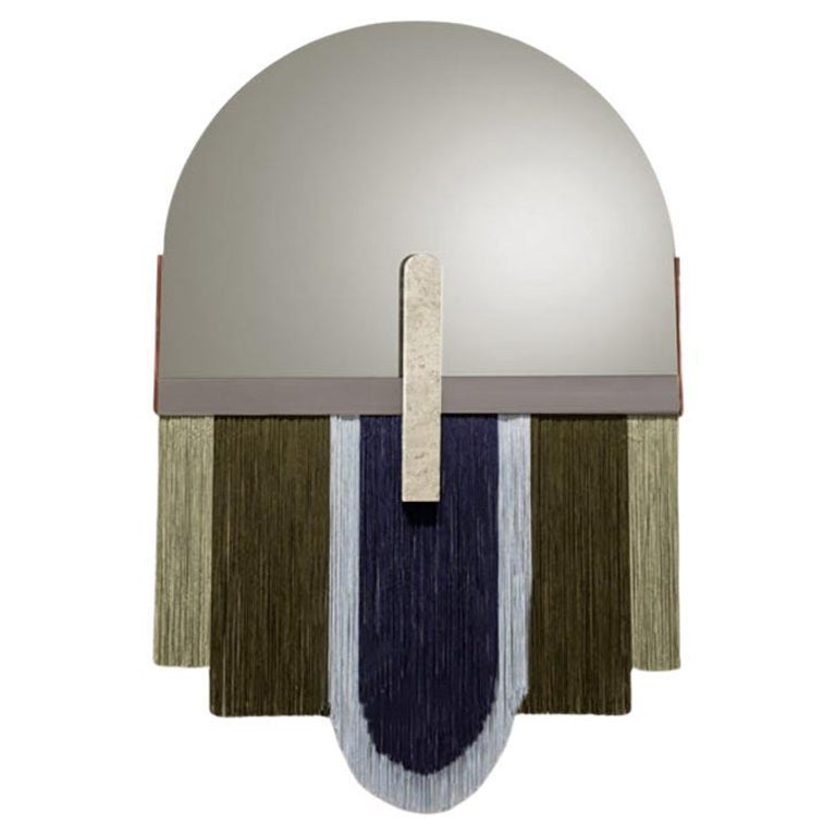 Souk Mirror Moss, Estremoz White with Gris Mirror and Nickel
