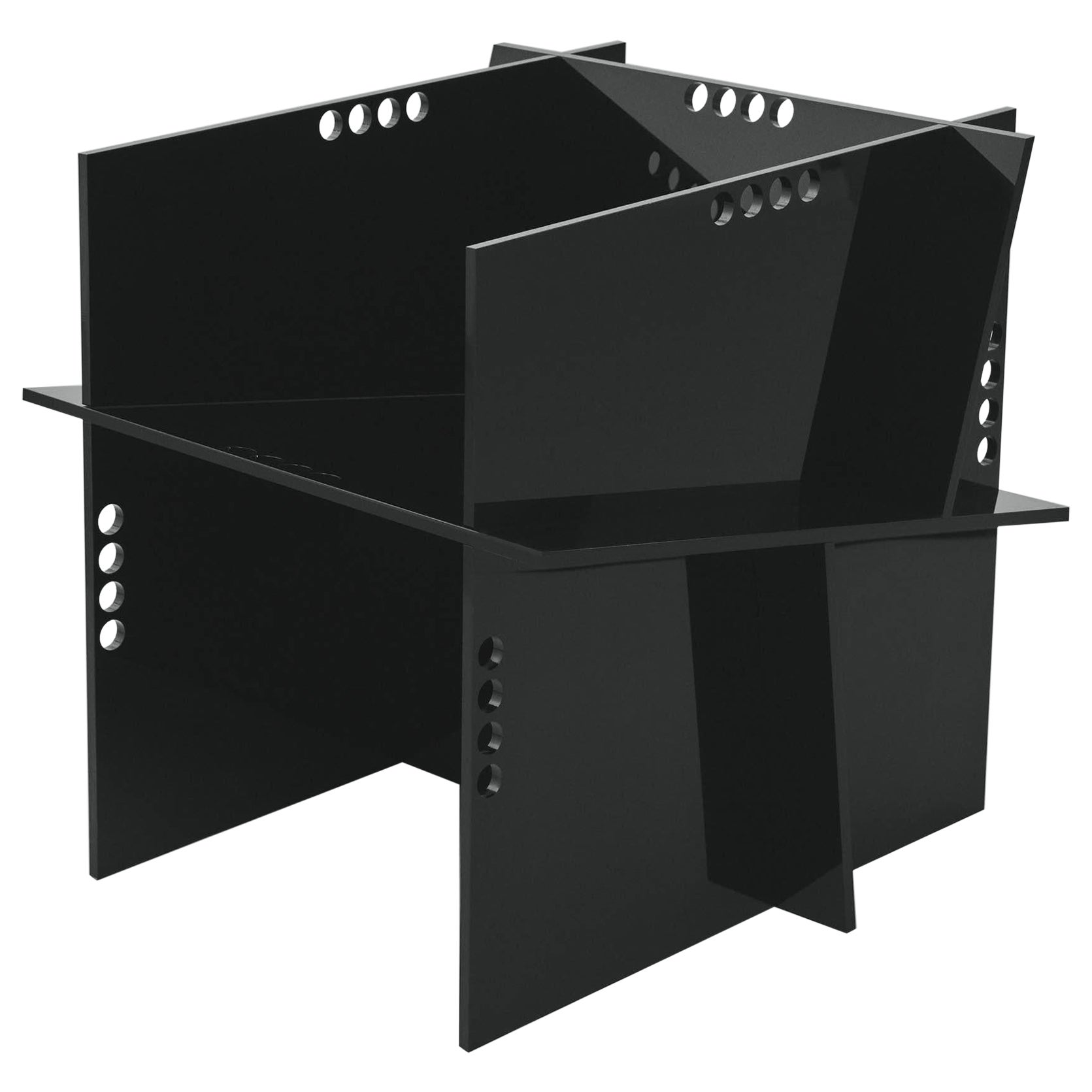 Armchair Self Reflection, Polished Mirror Aluminium For Sale at 1stDibs