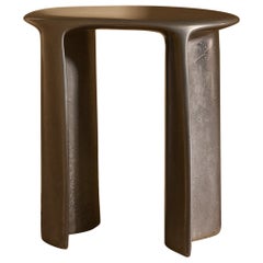 Contemporary & Experimental Casted Alumium, One of a Kind, New Wave Stool