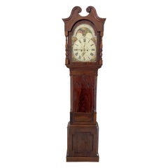 Antique George III Quality Mahogany 8 Day Longcase Clock