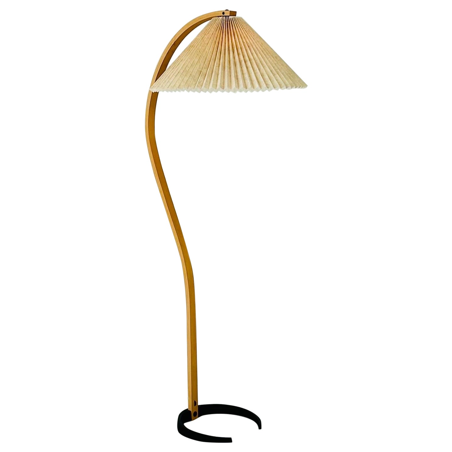 Never-Used Original Danish Caprani Floor Lamp, 1970s, Denmark For Sale