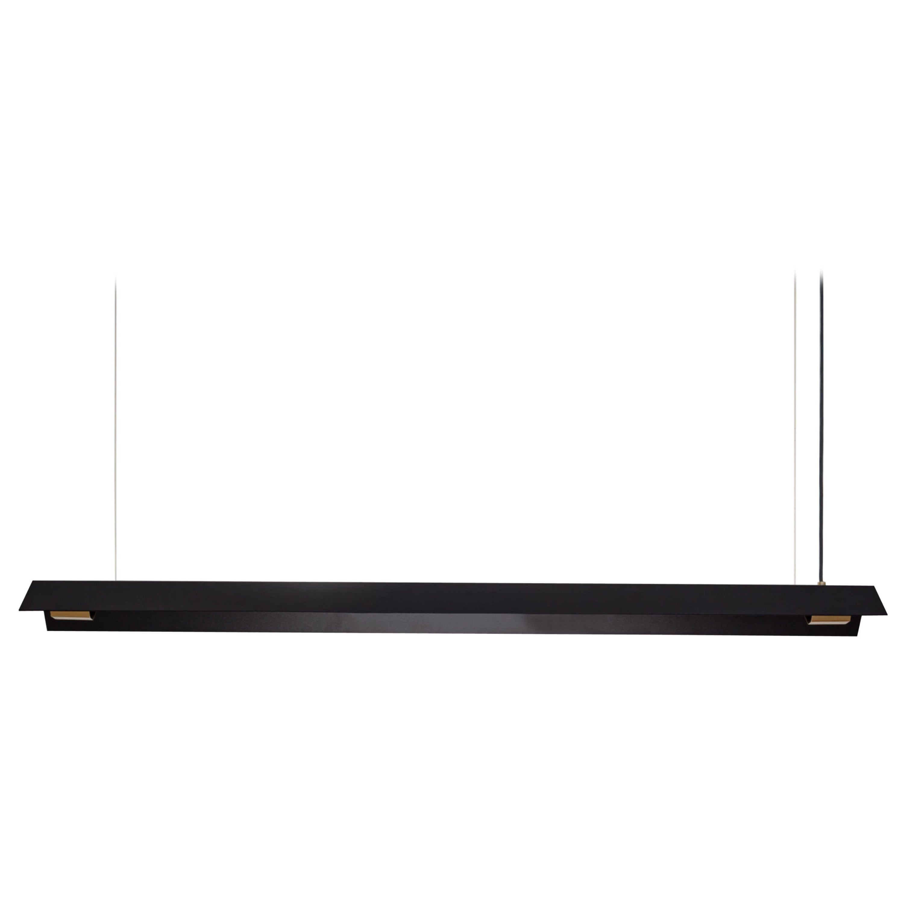 Extra Large Misalliance Ex Jet Black Suspended Light by Lexavala