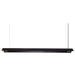 Large Misalliance Ex Jet Black Suspended Light by Lexavala